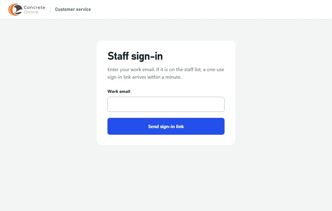 Customer service order queue